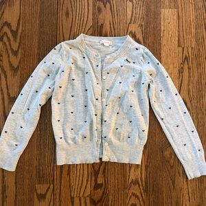 J.Crew girls cardigan, size S